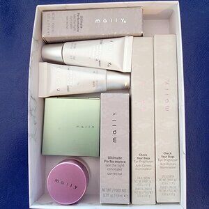 8 Piece Mally Makeup Cosmetics Bundle Lot in a Gift Box